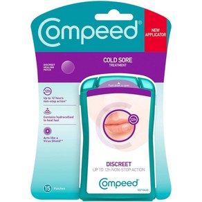 컴피드 입술 포진 패치 Compeed Cold Soe Disceet Healing Patch, 1개