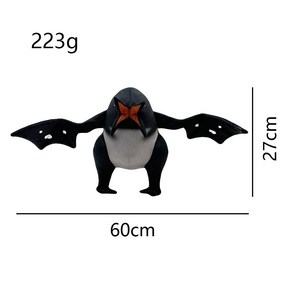 Zoochosis 봉제 동물 노란색 캥거루 기린 인형 장난감 베개 코스프레 어린이 팬 컬렉션 선물, A3, 1개