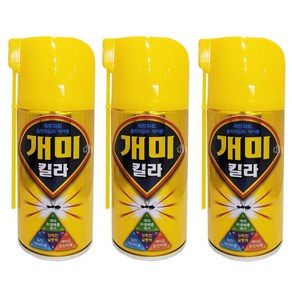 건강두배로 제트파워 울트라 킬라에어졸 개미킬라 300ml, 3개