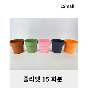 [텐플러스원]줄리엣 15 플라스틱 화분, 1개