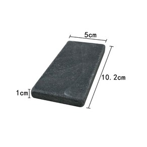 금 시금석 골드 귀금속 금은방 감별 시금석 금함량 순도 판별 테스트 금세공 순도감정 금거래, 1개