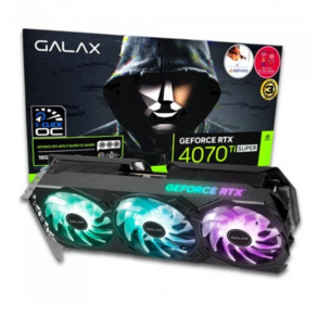 갤럭시 갤럭시 GALAX 지포스 RTX 4070 Ti SUPER EX GAMER BLACK OC D6X 16GB