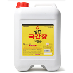 도매 업소용 샘표 국간장(덕용) 14L 샘표, 1개, 140ml