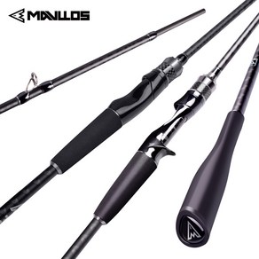 Mavllos Cavalry 배스 낚싯대 초경량 잉어 카본 M ML 팁 1.98M 루어 5-15g 7-28g 8-25lb