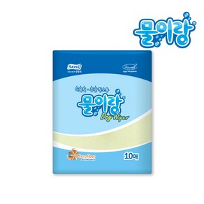 순둥이 물이랑 드라이와이퍼(극세사 클리너) 10매 X 1팩, 1개, 단품없음