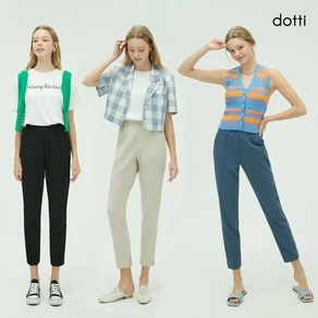 [도티 dotti] 도티 23SS 여성 하프 조거 팬츠 3종 (TTJW)