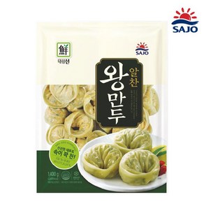 [푸른들마켓][사조] 알찬 왕만두 (고기) 1.4kg, 1개