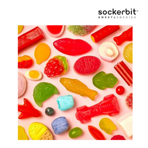 상품상세 참조 [Sockebit] 스웨덴 캔디 스웨디시 스위트&사워 젤리 믹스 Sockebit Swedish Candy Mix, 1개, 226g