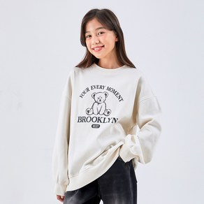 유솔 겨울신상 폭탄세일 ~~!!부드럽고 따뜻한 데일리 쭈리기모 롱기장 오버핏 맨투맨 ULMA24T55 [NC경산점]