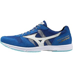 MIZUNO [미즈노] 런닝화 웨이브 엠퍼러 재팬 4 동아리 활동 경량 쿠션성 육상 트랙 800m 달리기 마라톤 트럭 박저 블루 × 화이트 25.5 cm 2E