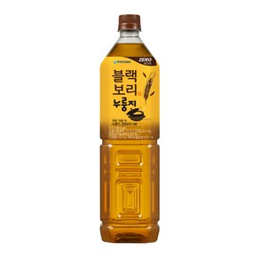 하이트진로음료 블랙보리 누룽지 1.5L 12병, 4개