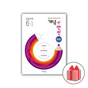 사은품+2025년 개념+연산 초등 라이트 수학 6-1, 수학영역