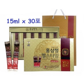 정품 홍삼 / 고려홍삼공사 홍삼정헬스타임 15ml x 30포