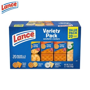 Lance 샌드위치 크래커 버라이어티 팩, 1개, 792g