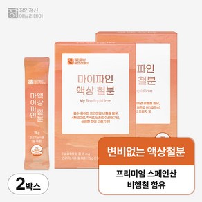 마이파인 액상 철분 장인정신 에브리데이, 450g, 2박스