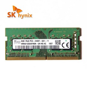 부품 SK hynix DDR4 am 8GB 1Rx8 PC4-2400T-SA1-11 2400MHz 노트북 메모리, [01] 8GB 2400T