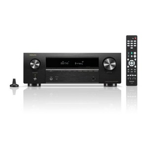 데논 Denon AVR-X580BT 5.2ch AV 서라운드 리시버 8K Ultra HD HDR10+ eARC 대응 블랙 AVR-X580BTK