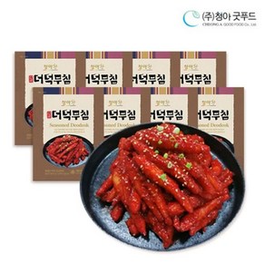 청아찬 산골 더덕무침 100gX8팩, 100g, 8개