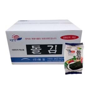 해동 햇싹 돌김 1박스 조미 도시락김