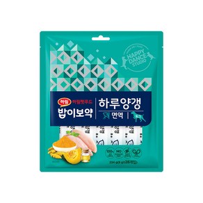 밥이보약 도그 하루양갱 간식 면역 28p, 닭고기, 224g, 4개