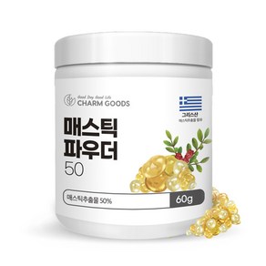 위건강엔 매스틱 분말 고함량 메스틱파우터 비타민 위장개선 소화기능 그리스 매스틱검, 60g, 1개