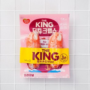 [메가마트]동원 더킹오리지날 크랩스 맛살 140g*2, 2개, 140g