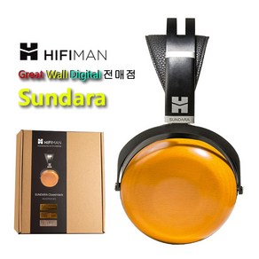 HIFIMAN SUNDARA-C 폐쇄형 평면 마그네틱 케이블 하이파이 헤드폰, 검정색, 1개