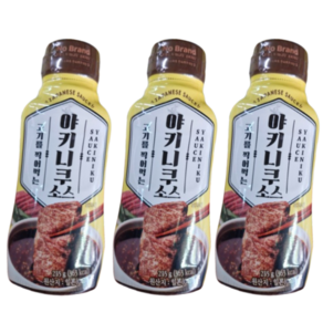 노브랜드 야키니쿠 소스, 3개, 235g