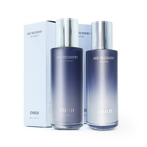 오휘 에이지 리커버리 2종 기초 세트 ( 토너 스킨 150ml + 로션 에멀젼 140ml )