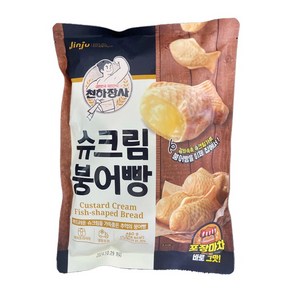 진주햄 천하장사 슈크림 붕어빵 500g / 미니붕어빵 냉동, 1개