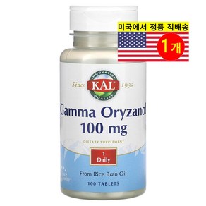 EVLution Nutition 감마 오리자놀 100mg Gamma Oyzanol, 1개, 100정