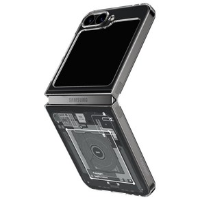 Spigen Galaxy Z Flip 6 15g ACS07837 케이스 초경량 초박형 황변 없음 렌즈 보호 무게