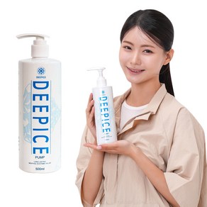 딥아이스 대용량 펌프형 쿨링 스포츠겔 500ml