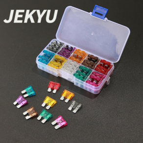 JEKYU 캠핑카 자동차용 휴즈 퓨즈 FUSE 신형 대형 ATO fuse 100pcs CAR FUSES