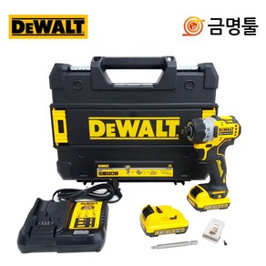 디월트 DCF601D2 충전스크류드라이버 12V 2.0AH 2팩 BL모터 DCF601N세트, 1개