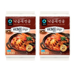 청정원 호밍스 매콤 낙곱새전골 800g 2~3인분 2개