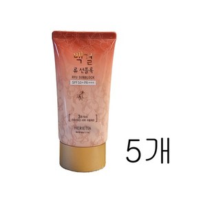 과일나라 헤리에타 백결 류 선블럭 SPF50+ PA+++, 60g, 5개