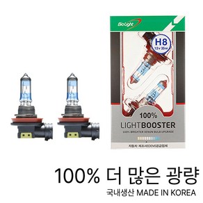 그랜저TG 국내생산 안개등 H8 바이오라이트 할로겐 포그램프 2개1SET 100%, 더 럭셔리 그랜저 2009.12-2011.01, 2개