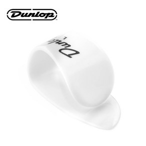 Dunlop - White Plastic Thumbpick / 던롭 썸피크 Lage (9003R), 1개