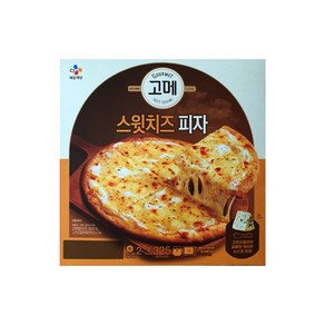 [KT알파쇼핑][CJ] 고메 스윗치즈피자 325G X3개, 3개