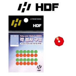 해동 HA-656 각경사 구슬 각 경사형 유동형 낚시 구슬, 3파이, 1개