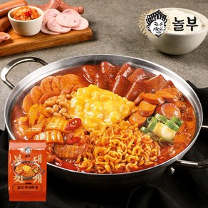 놀부 부대찌개 밀키트 김치 588g (2인분), 2개