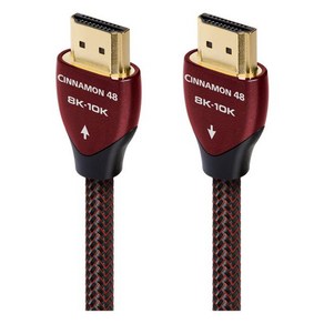 오디오퀘스트 시나몬 48 075m 8K10K 48Gbps HDMI 케이블 25피트, 1.5, 1개