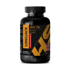 Tongkat Ali 성 에너지 증가 LONGJACK SIZE UP 체중 감량 효과 린머슬 남근 강화 벌크 보충제 2170mg, 60정, 1개