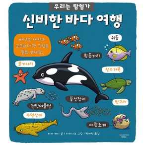 신비한 바다 여행:바닷속 세상이 궁금하다면 그림을 틀춰 보세요!, 애플트리태일즈, 우리는 탐험가 플랩북 시리즈