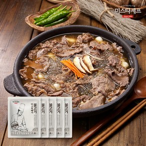 [G]미스타셰프 버섯뚝배기불고기 400g 5팩, 5개