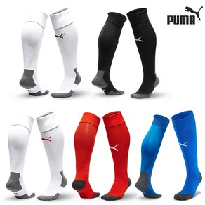 푸마(PUMA) 팀 리가 삭스 싸커 스타킹 축구 풋살 양말 매장판 정품, 블루(70343802)