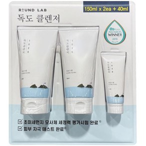 라운드랩 1025 독도 클렌저 클렌징 폼, 300ml, 1세트