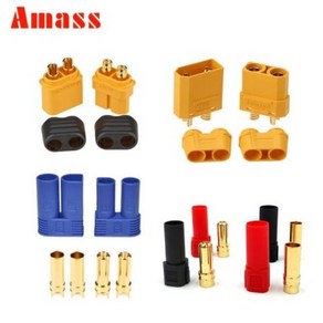 당일발송 AMASS XT60H XT90H XT90S XT150 EC5 RC 커넥터, EC5-수, 1개