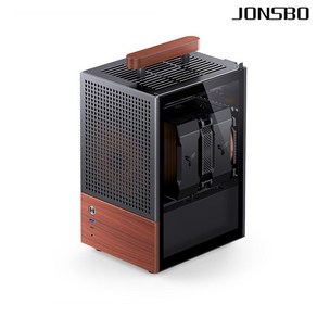 JONSBO T6 미니 ITX 케이스 (블랙), 1개